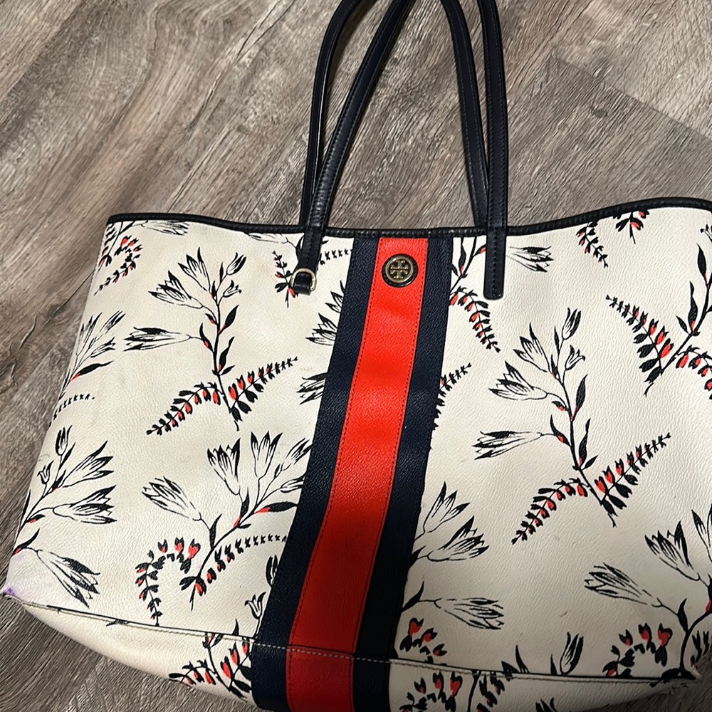 Colorful Tory Burch Tote